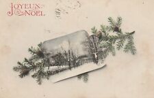 Cartolina augurale natale usato  Ticengo