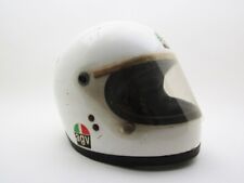 Usado, CASCO AGV ITALIANO DE COLECCIÓN CLÁSICO AÑOS 70 Motocicleta Carrera Piloto Diseño XLarge segunda mano  Embacar hacia Argentina