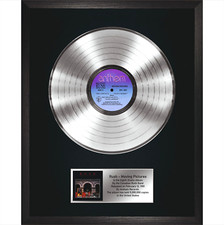 Usado, Rush – Fotos em Movimento / LP Platina 12" / Lembrança em moldura preta / Lembranças comprar usado  Enviando para Brazil