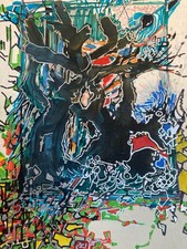 Peinture technique mixte d'occasion Peinture technique mixte d'occasion  Toulouse-