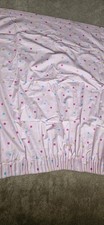 Pink spotty curtains for sale  ELLESMERE PORT