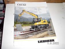 Liebherr zweiwegebagger 922 gebraucht kaufen  Essen