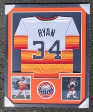 Usado, Camiseta Houston Astros assinada por Nolan Ryan emoldurada 34x42 beisebol com certificado de autenticidade jogador holográfico comprar usado  Enviando para Brazil