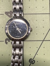Relógio feminino vintage Gucci Argent 2201 pulseira de aço inoxidável comprar usado  Enviando para Brazil