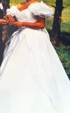 Brautkleid partykleid weißen gebraucht kaufen  Haar