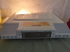 GE Slim Spacemaker Sob Gabinete CD Player Rádio AM/FM com Controle Remoto 7-5295 Funciona! comprar usado  Enviando para Brazil