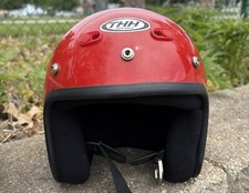 Capacete vermelho THH PONTO tamanho M 1996 face aberta comprar usado  Enviando para Brazil