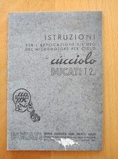 Cucciolo libretto istruzioni usato  Roma