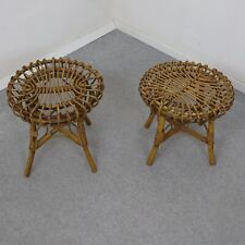 Coppia sgabelli rattan usato  Aci Catena