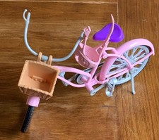 Boneca Barbie 2015 Glam Bike brinquedo de bicicleta rosa com cesta e capacete rosa em excelente estado usado comprar usado  Enviando para Brazil