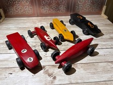 5 carros Derby vintage escoteiros madeira de pinho 1976 – 1982, usado comprar usado  Enviando para Brazil