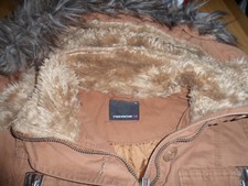 Fishbone braune winterjacke gebraucht kaufen  Dortmund