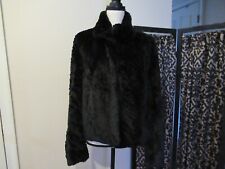 jacket faux fur black for sale  Lutherville Timonium