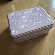 Blechdose deckel eckig gebraucht kaufen  Hatten