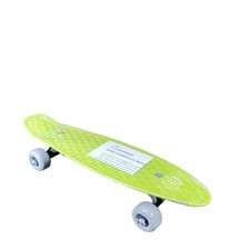 Usado, 17" Mini Cruiser Penny Board Style Skate 110 lb Max Verde Neon JM111420 Infantil comprar usado  Enviando para Brazil