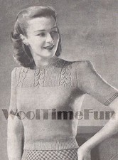 Vintage knitting pattern for sale  WIDNES