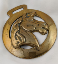 Brass horse medallion for sale  Salemburg