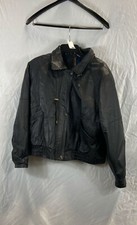 black unisex leather jacket for sale  Los Angeles