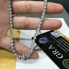4mm moissanite tennis for sale  DUNSTABLE
