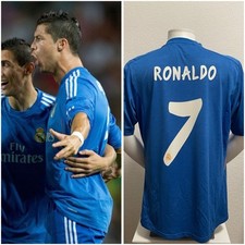Oryginalna koszulka Real Madryt | Ronaldo 7 | 2013 2014 | L I Away | Camiseta Jersey, używany na sprzedaż  Wysyłka do Poland