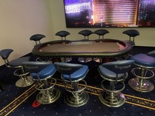 Pokertisch massiv stühlen gebraucht kaufen  Witten
