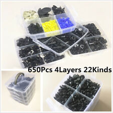 650 peças 4 camadas porta de carro para-choque porta-malas para-lama retentor empurrar rebite prendedor clipes comprar usado 650 peças 4 camadas porta de carro para-choque porta-malas para-lama retentor empurrar rebite prendedor clipes comprar usado  Enviando para Brazil