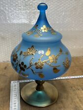 Antique blue opaline d'occasion  Expédié en Belgium