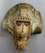 Masque sculptural grès d'occasion  Strasbourg-