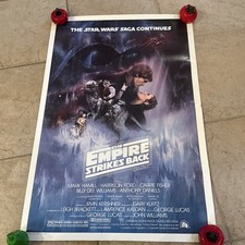 Usado, 1980 Star Wars O Império Contra-Ataca Pôster Filme 27x41 Estúdio Rolado Raro comprar usado  Enviando para Brazil
