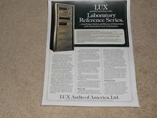 Luxman labratory series for sale  Olmsted Falls