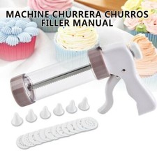Usado, Máquina Churrera Churros Enchimento Manual Espanhol Donuts Enchimento Kit Máquina de Sobremesa comprar usado  Enviando para Brazil