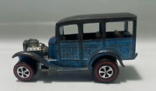 AZUL CLARO - AQUA HOT WHEEL REDLINE CLASSIC 31 FORD WOODY * PILARES PINTADOS PARA NIÑOS segunda mano  Embacar hacia Argentina