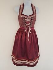 Vintage dress burgundy for sale  PLYMOUTH