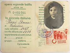 Gioventù italiana littorio usato  Milano