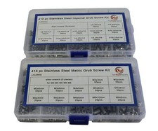 Usado, Kit de parafusos 820 peças aço inoxidável métrico + conjunto de grub imperial comprar usado  Enviando para Brazil