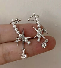Sternenohrringe clip strass gebraucht kaufen  Syke