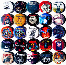 DOOM METAL Lot 2 Pin Button Badges Solitude Aeturnus Count Raven Candlemass comprar usado  Enviando para Brazil