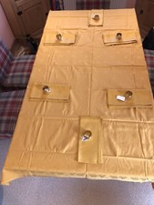 Gold table cloth for sale  ISLE OF LEWIS