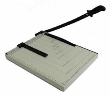 Usado, Cortador de papel estilo guilhotina B-Stock 21" comprimento de corte 16" polegadas aparador base de metal comprar usado  Enviando para Brazil