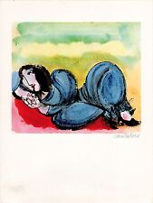 Litografia domenico cantatore usato  Italia