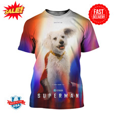 Novos pôsteres de personagens para camisa 3D Superman Crypto Superdog 11 de julho de 2025 comprar usado  Enviando para Brazil