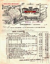 Beau document 1918 d'occasion  Vernet-les-Bains