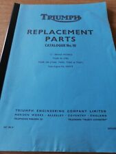 Triumph replacement parts for sale  LEICESTER