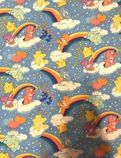 Cobertor arco-íris Care Bears berço 49x43 edredom multicolorido comprar usado  Enviando para Brazil