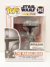 Boneco Funko Pop Star Wars The Mandalorian Amazon Exclusive Bobble-Head #345 comprar usado  Enviando para Brazil
