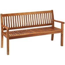 Acacia seater wooden for sale  KETTERING