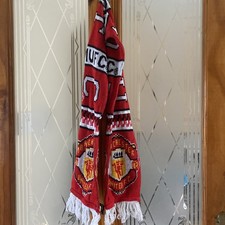 Manchester united scarf. for sale  MAESTEG