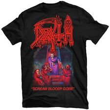 Camisa oficial DEATH cd cvr SCREAM BLOODY GORE XXL nova simbólica lepra humana  comprar usado  Enviando para Brazil