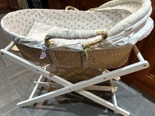 Moses wicker basket for sale  MAYBOLE