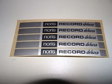 Typenschild noris record gebraucht kaufen  Oldenburg (Oldenburg)